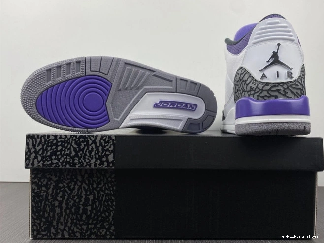 Rep Air Iris' 'Dark 3 Jordan Retro CT8532-105 0814